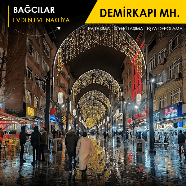 Demirkapı Mahallesinde zahmetsiz ev taşıma.